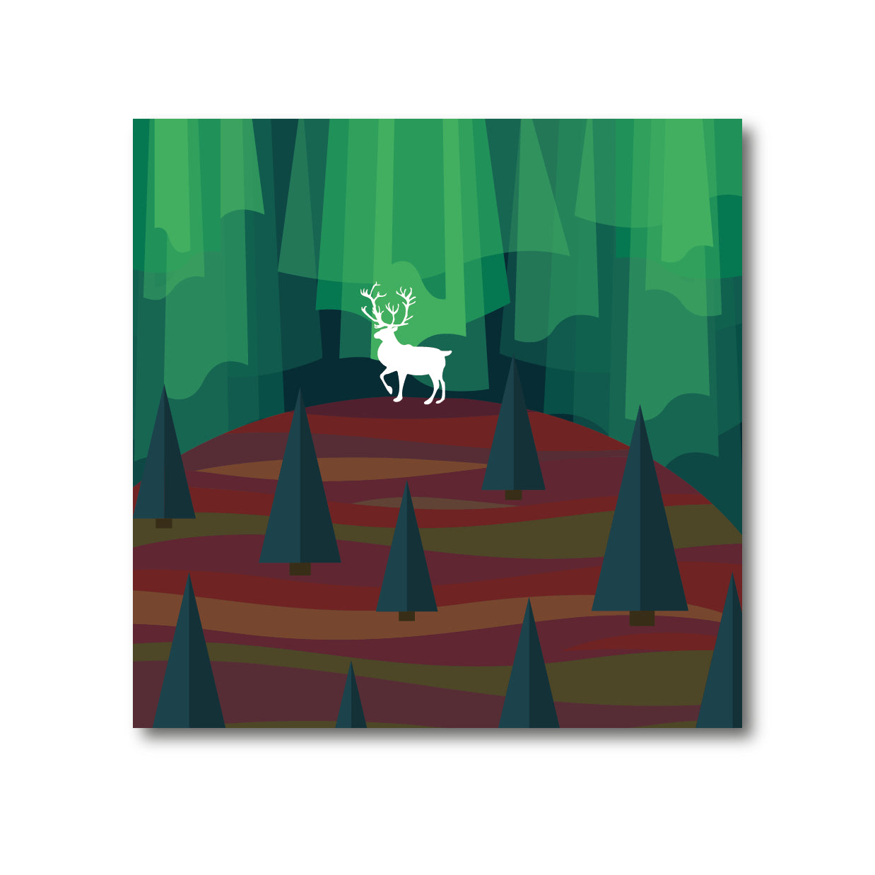Carte postale "Caribou"