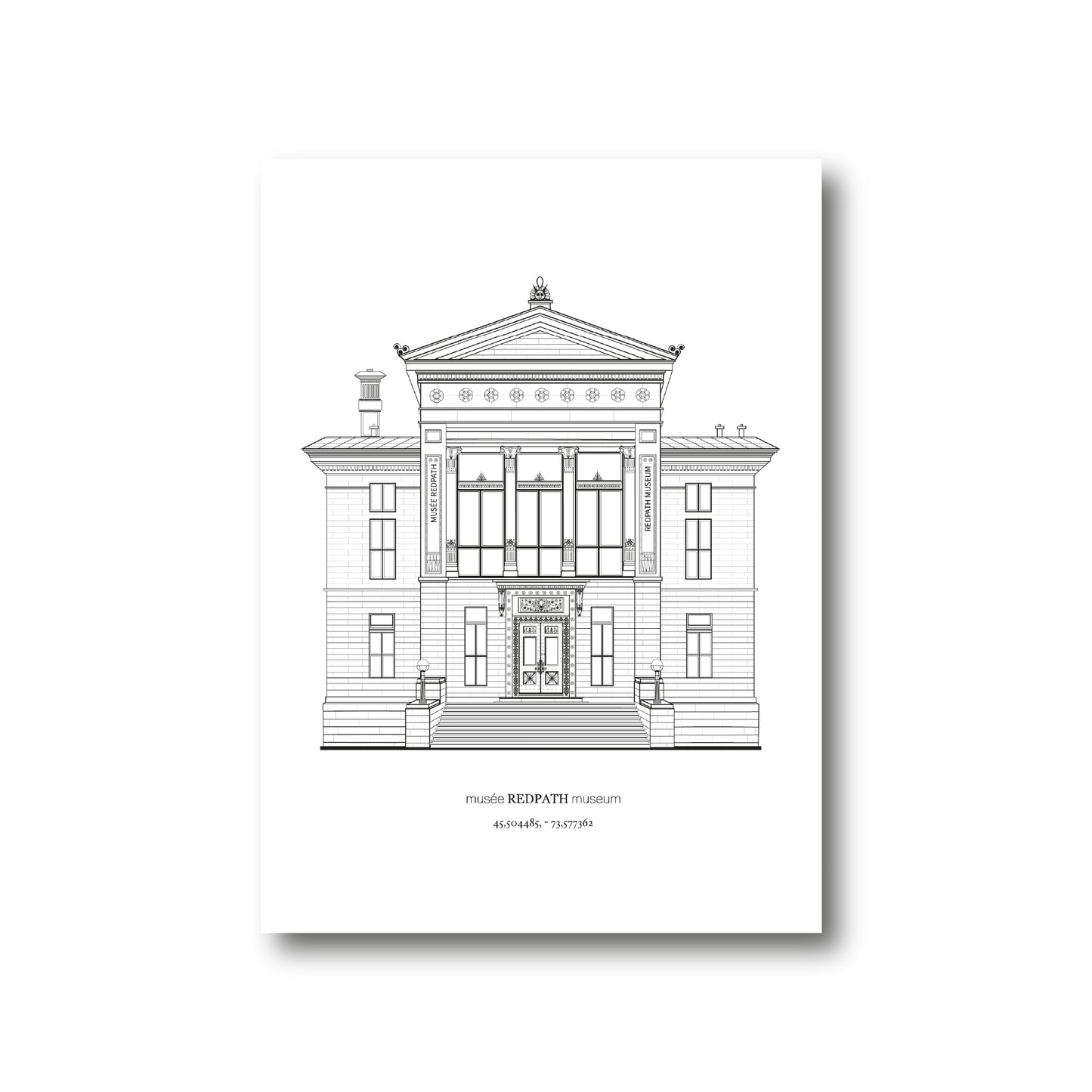 Cartes postales “Musée Redpath”