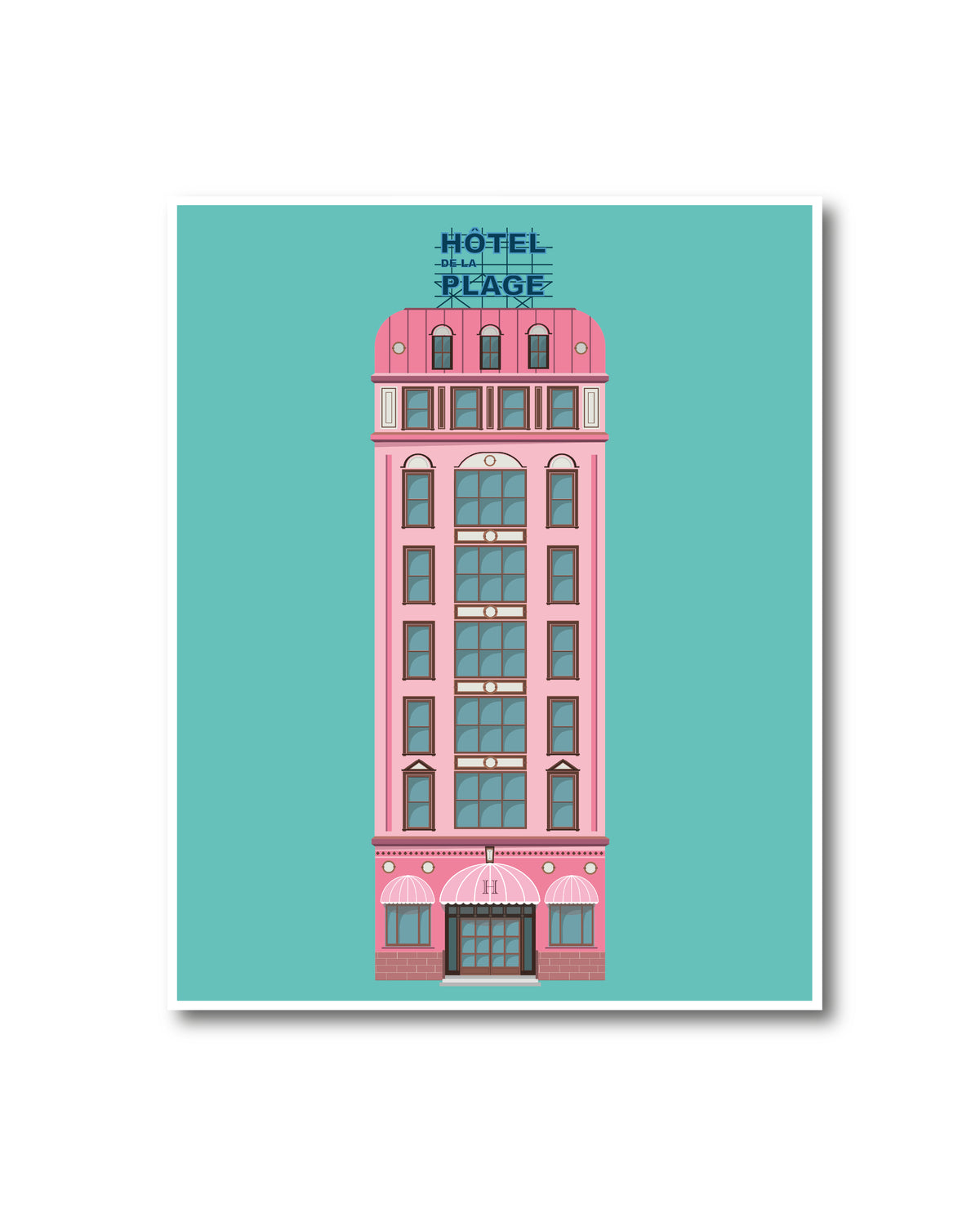 Affiche "Hôtel"