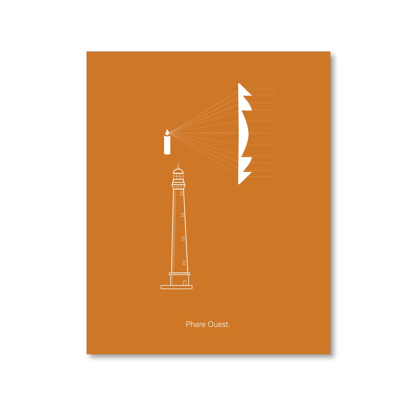 Affiche : “Phare Ouest”