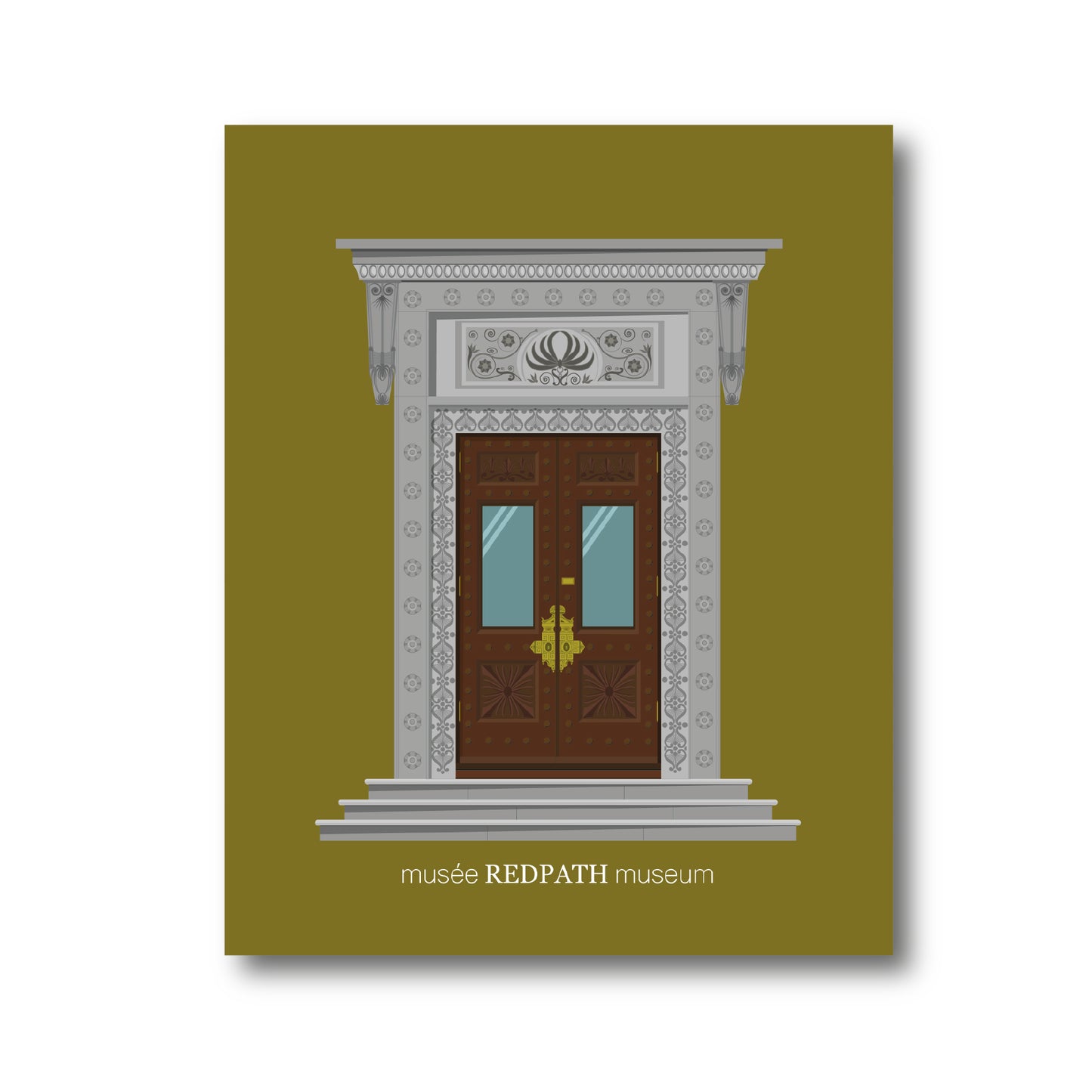 Affiche : “Porte du musée Redpath”