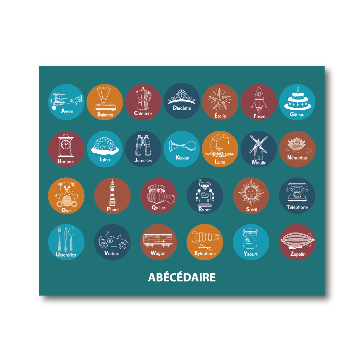Affiche "Abécédaire"