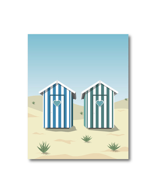 Affiche "Sur la dune"