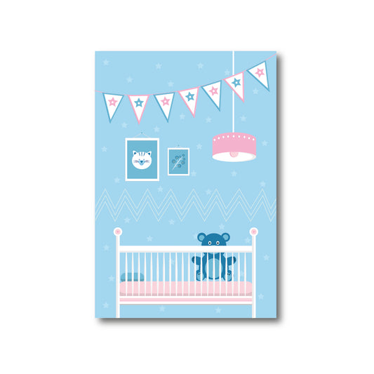 Carte postale "Chambre de bébé"